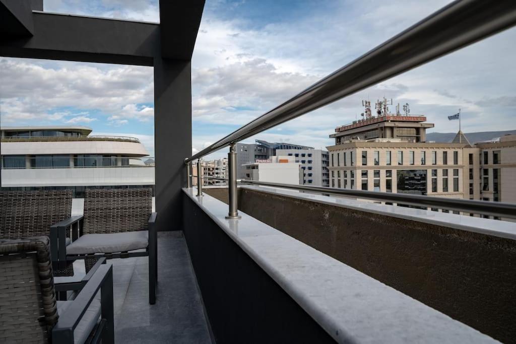 Μεζονέτα Με Θέα Στο Πάρκο Σταύρος Νιάρχος One Apartment Athena Bagian luar foto